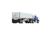 1/50 Kenworth T880, Blue, With East Genesis End Dump Trailer By First Gear