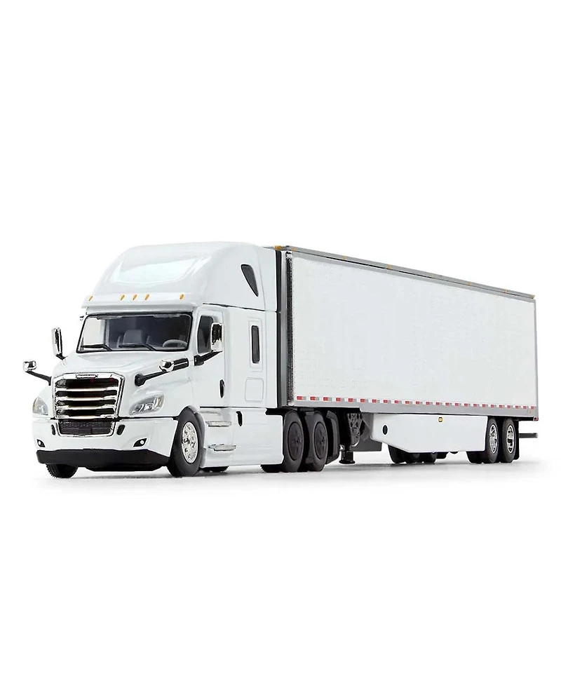 First Gear Dcp 1/64 Freightliner 2018 Cascadia Sleeper w/ 53' Utility Trailer & Thermo King Reefer