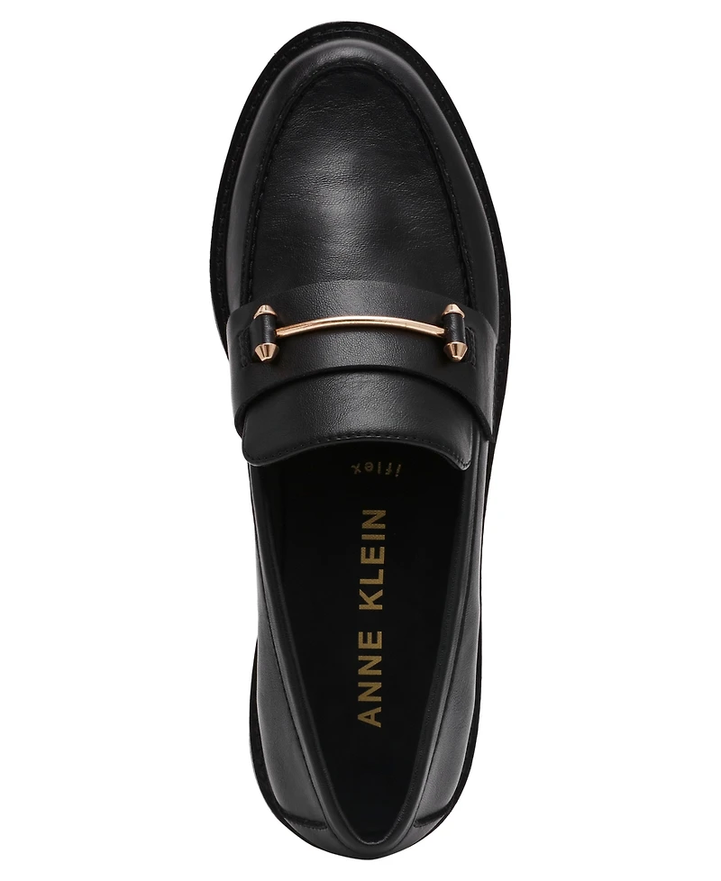 Anne Klein Women's Emme Lug Sole Loafers