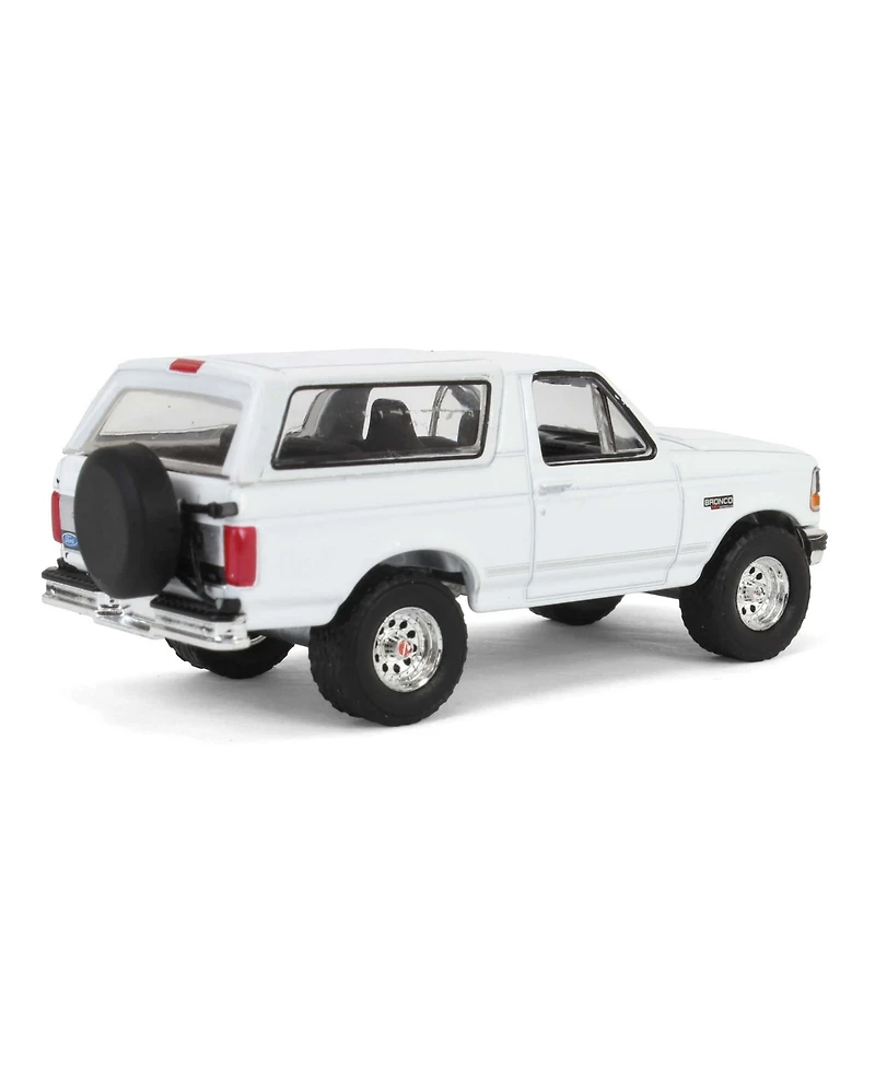 1/64 1993 Bronco Xlt, Oxford White, Hobby Exclusive Greenlight