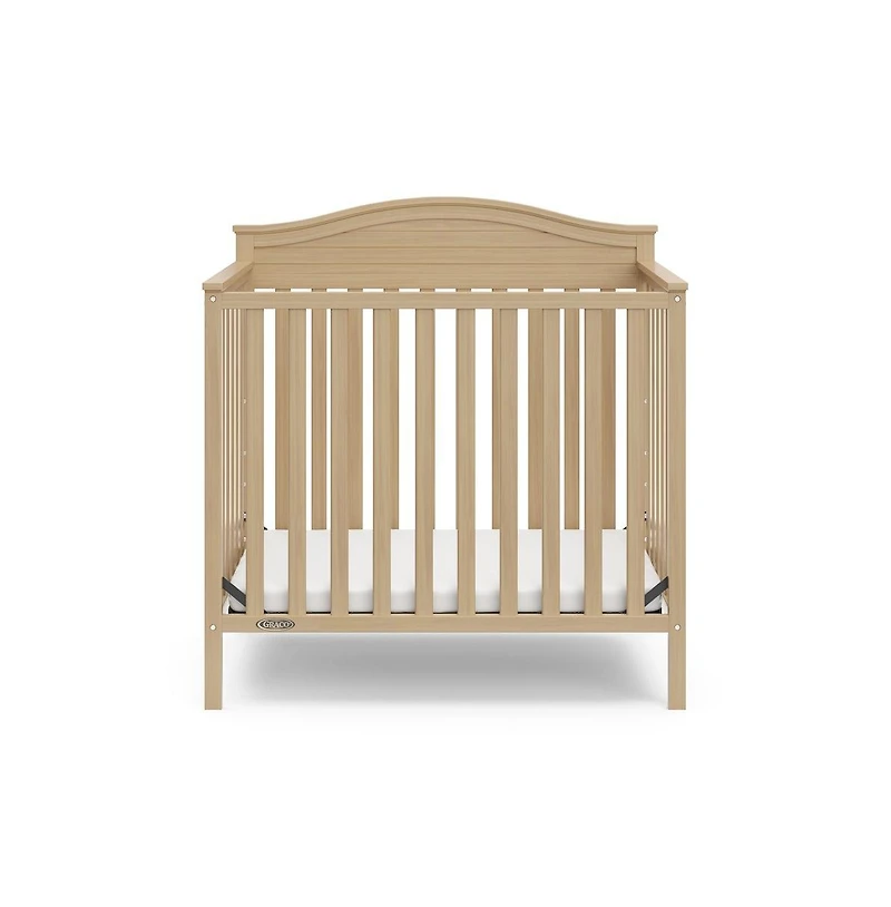 Graco Stella 4-in-1 Convertible Mini Crib with Bonus Mattress