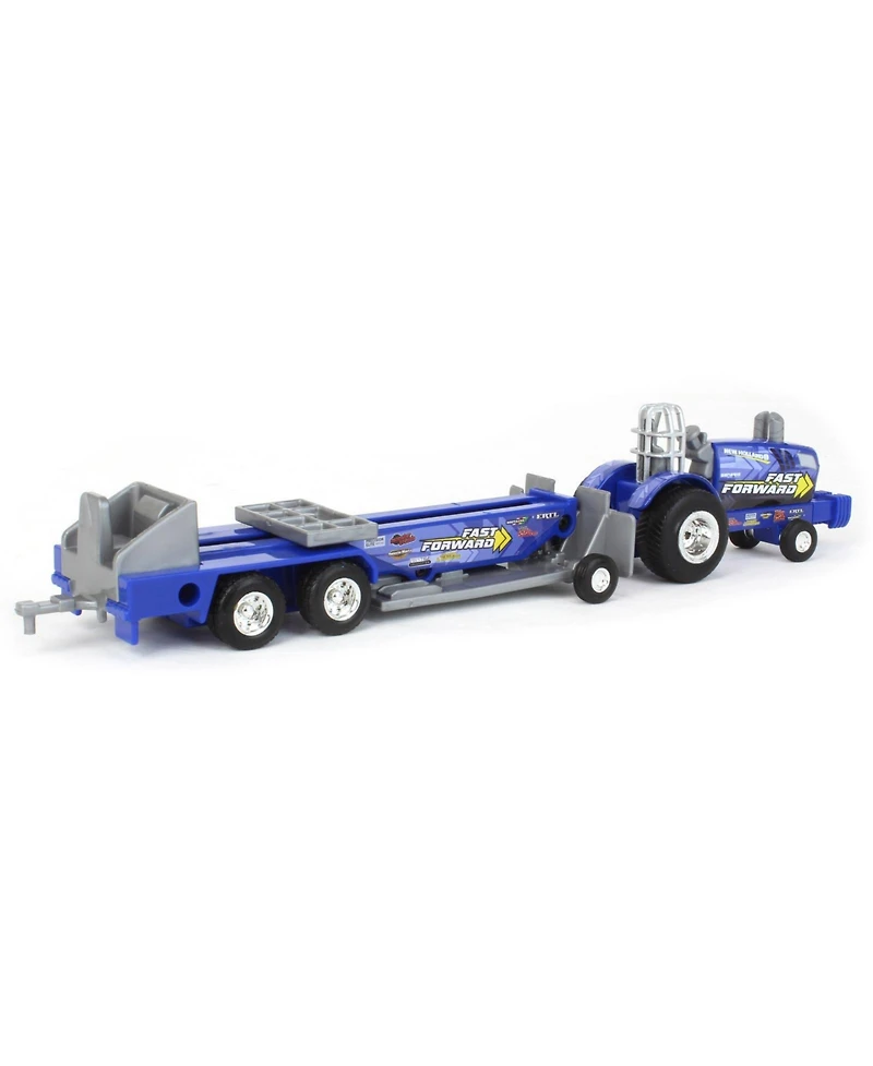 Ertl 1/64 New Holland "Fast Forward" Pulling Tractor with Sled