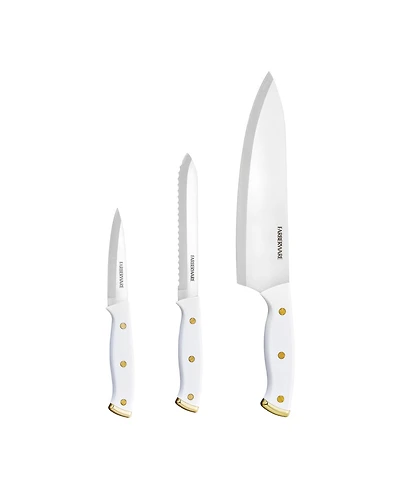 Farberware Triple Rivet 3-Piece Chef Knife Set