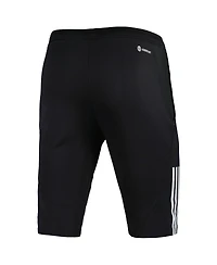 Adidas Men's Black Nashville Sc 2023 On-Field Training Aeroready Slim Fit Half Pants