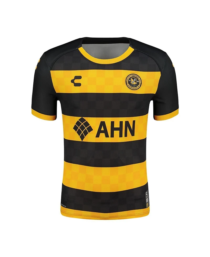 Charly Men's Black Pittsburgh Riverhounds Sc 2025 Home Authentic Jersey