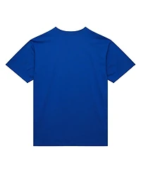Mitchell & Ness Men's Blue New York Knicks Hardwood Classics Neon Nights Premium T-Shirt