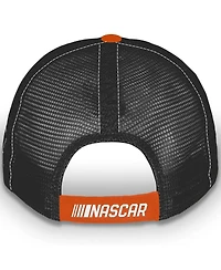 Checkered Flag Sports Men's and Women's Orange Chase Briscoe Vintage Patch Trucker Adjustable Hat