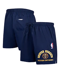 Pro Standard Men's Navy Denver Nuggets Area Code Shorts