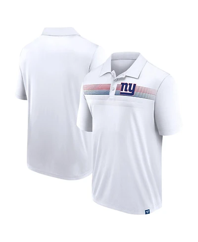 Fanatics Men's White New York Giants Big Tall Sublimated Polo Shirt