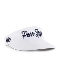 '47 Brand Men's White Penn State Nittany Lions Melbourne Brrr Adjustable Visor Hat