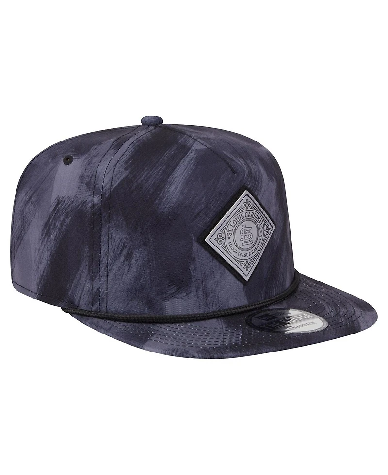 New Era Men's Navy St. Louis Cardinals Printed Golfer Snapback Hat