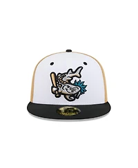 New Era Men's White West Michigan Whitecaps Theme Nights 59FIFTY Fitted Hat