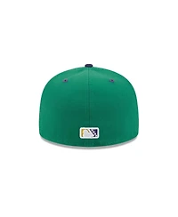 New Era Men's Green Louisville Bats Theme Nights 59FIFTY Fitted Hat