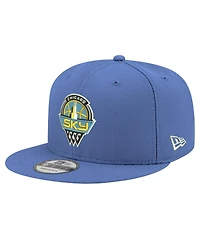 New Era Men's and Women's Sky Blue Chicago Sky Logo 9FIFTY Snapback Hat