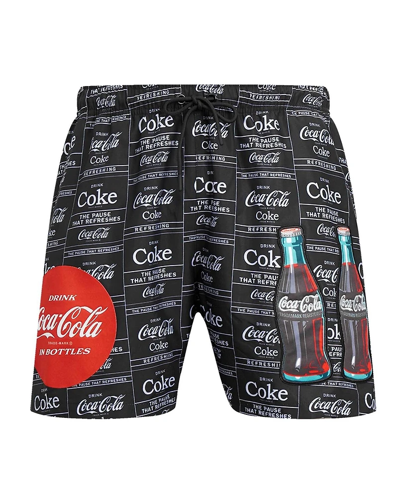 Freeze Max Men's Black Coca-Cola Have a Coke Shorts