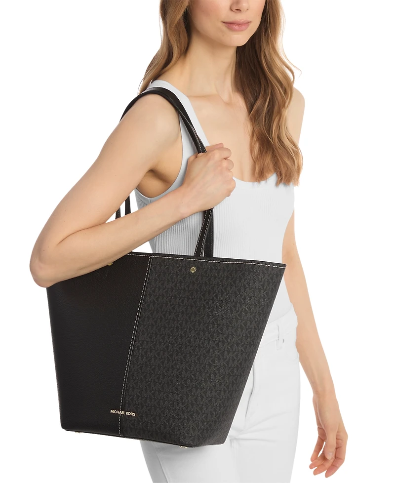 Michael Kors Flora Large Top Zip Tote