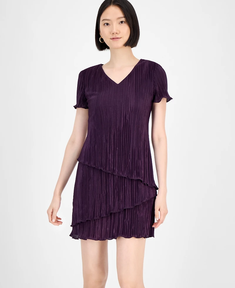 Connected Petite Jacquard Sheath Dress