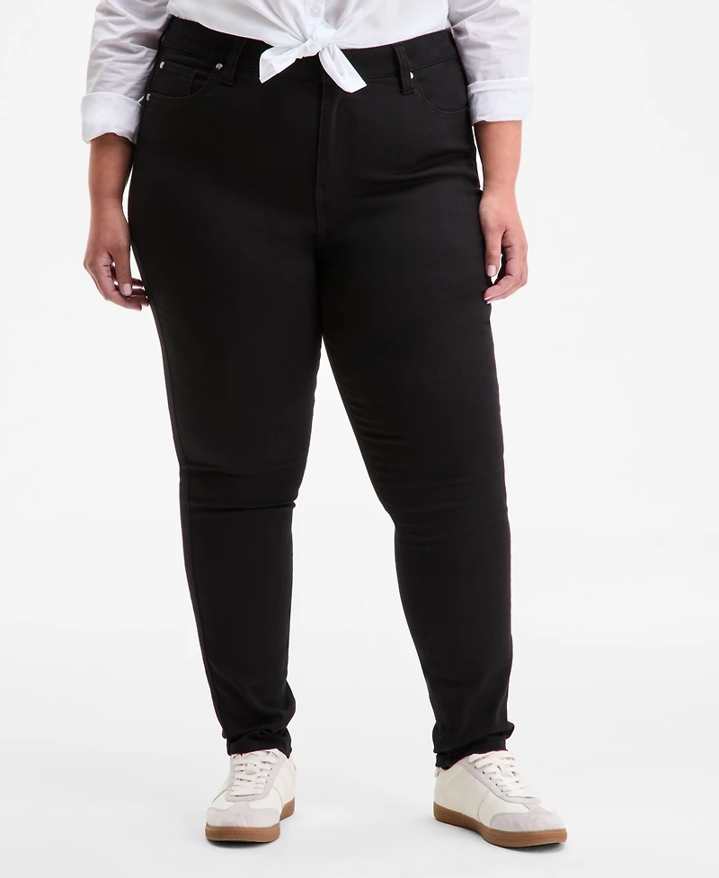On 34th Trendy Plus Mid-Rise Skinny Jeans, Exclusively at Macy's