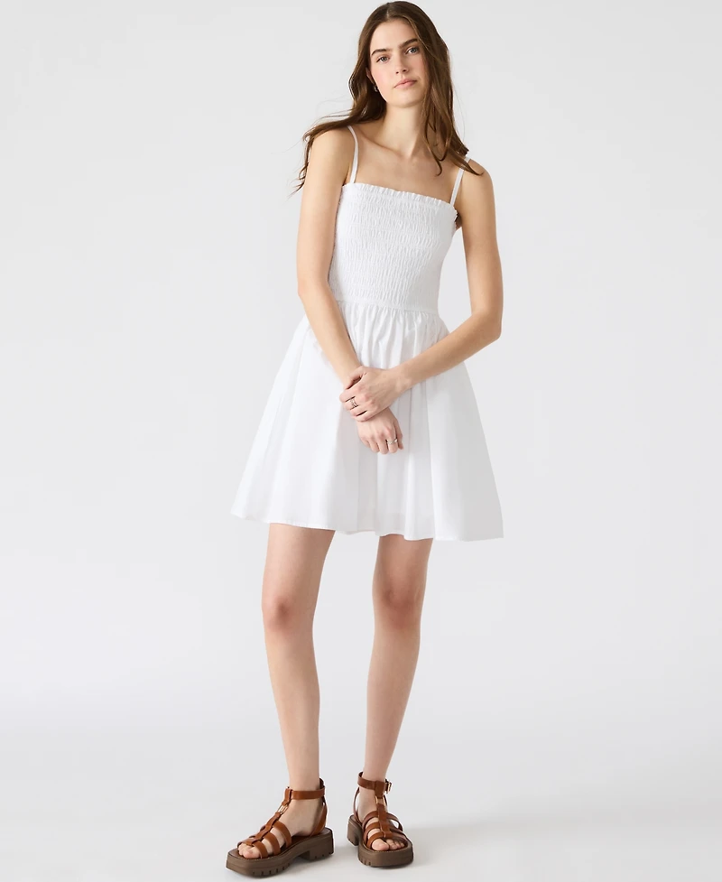 Steve Madden Women's Smocked Fit & Flare Lotty Dress