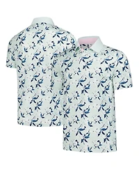 Puma Men's Mint Arnold Palmer Mattr Spring Florals Polo Shirt