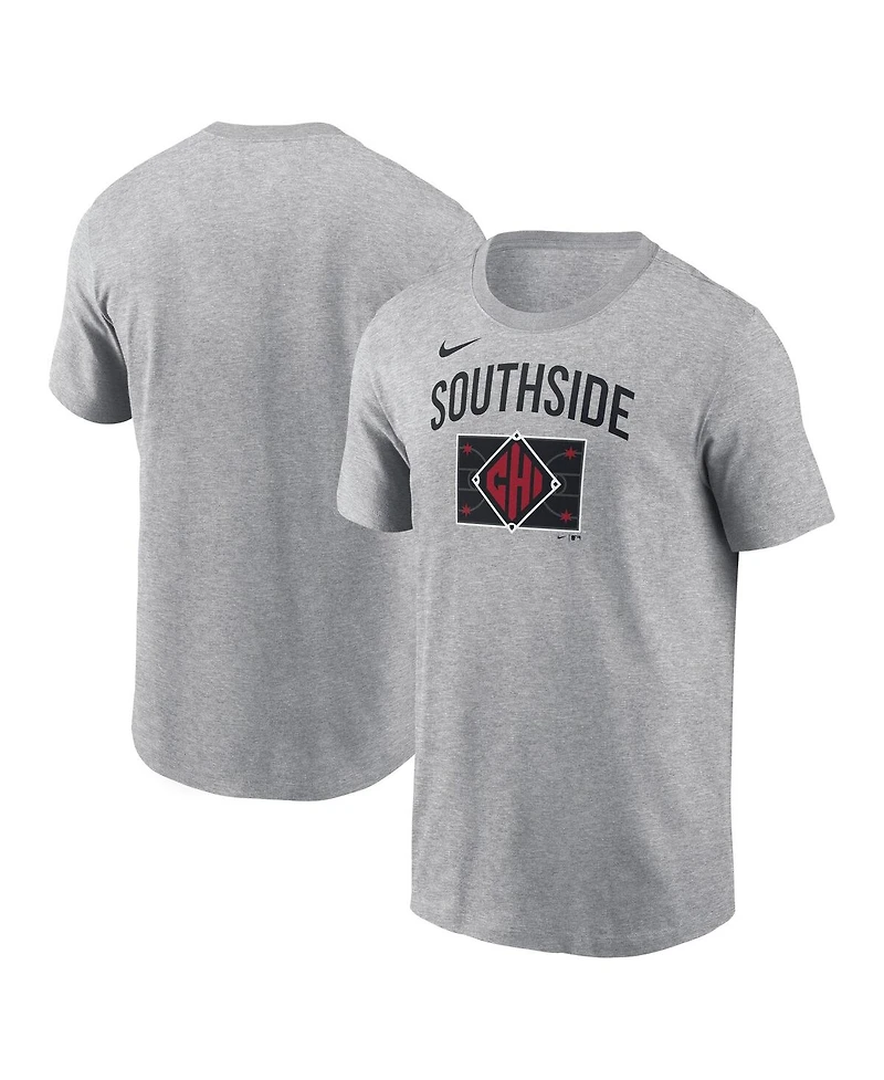 Nike Men's Gray Chicago White Sox 2025 City Connect Arched Team Phrase T-Shirt