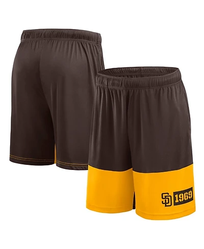 Fanatics Men's Brown San Diego Padres Best of the Shorts
