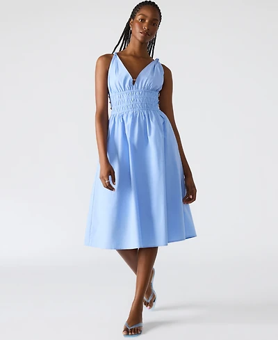 Steve Madden Women's Kassie Cotton Midi Dress