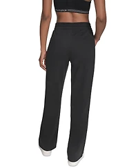 Calvin Klein Performance Women's High-Waist Straight-Leg Sweatpants