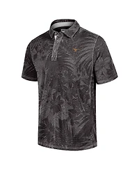 Tommy Bahama Men's Black Texas Longhorns Sport Santiago Paradise Polo Shirt