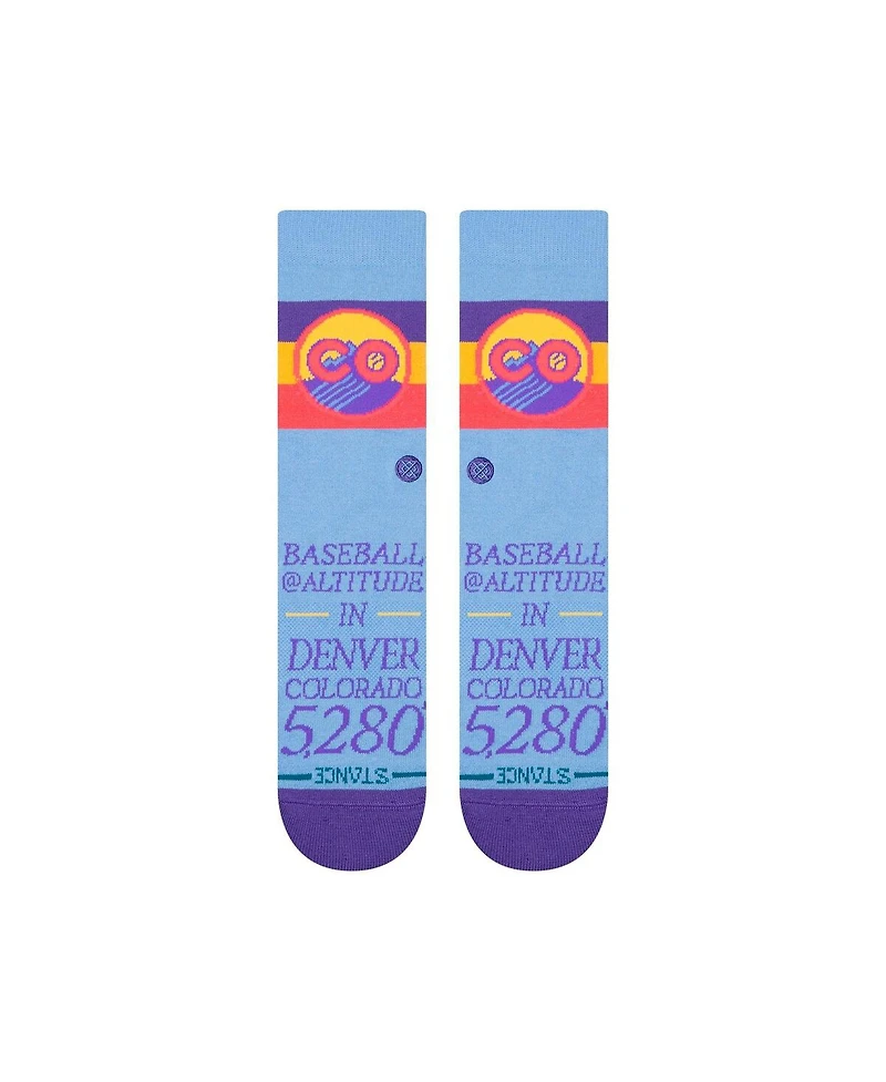 Stance Men's and Women's Colorado Rockies 2025 City Connect Crew Socks