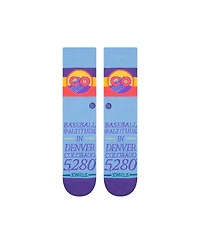 Stance Men's and Women's Colorado Rockies 2025 City Connect Crew Socks