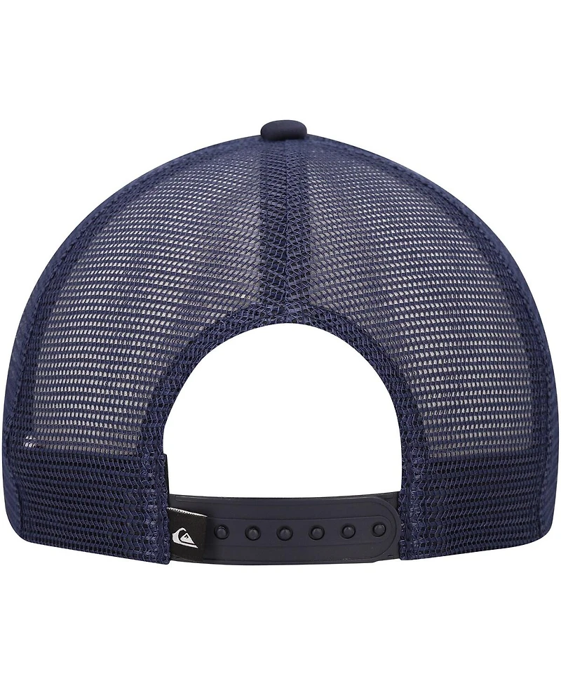 Quiksilver Men's Navy Happy Hour Trucker Snapback Hat