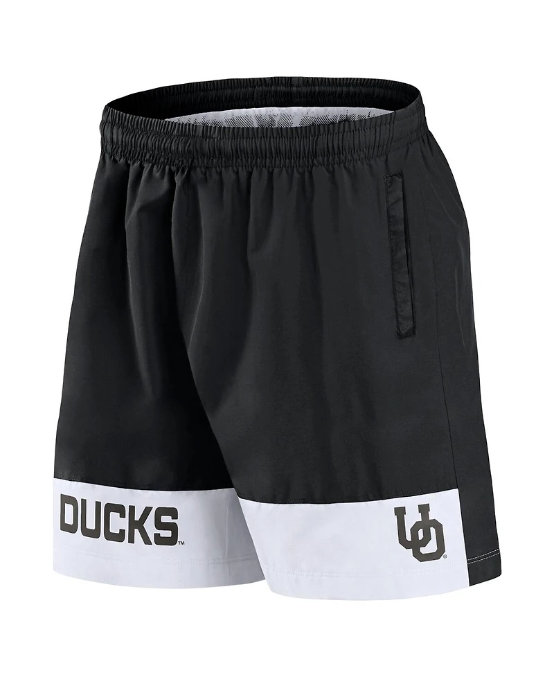 Fanatics Men's Black Oregon Ducks Elements Intensity Woven Shorts