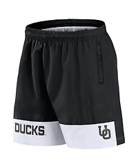 Fanatics Men's Black Oregon Ducks Elements Intensity Woven Shorts
