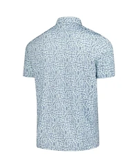 Puma Men's Light Blue Arnold Palmer Mattr Sketch Polo Shirt