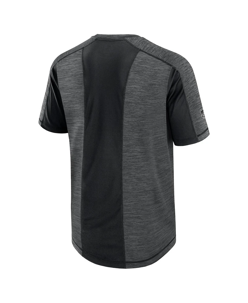 Fanatics Men's Black Chicago Blackhawks Authentic Pro Rink Tech T-Shirt