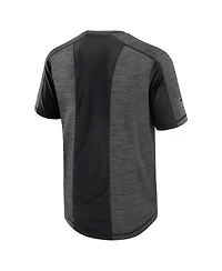 Fanatics Men's Black Chicago Blackhawks Authentic Pro Rink Tech T-Shirt