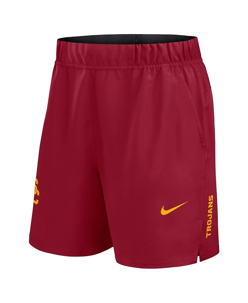Nike Men's Cardinal Usc Trojans Primetime Woven Victory Performance Shorts