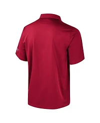 Colosseum Men's Crimson Oklahoma Sooners Strike Bowling Button-Up Shirt