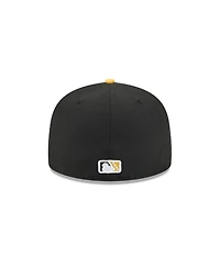 New Era Men's Black Indianapolis Indians Theme Nights 59FIFTY Fitted Hat