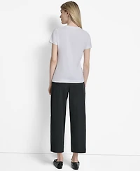 Dkny Women's Met Museum Conversational Crewneck T-Shirt