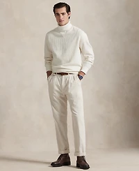 Polo Ralph Lauren Men's Waffle-Knit Fleece Turtleneck
