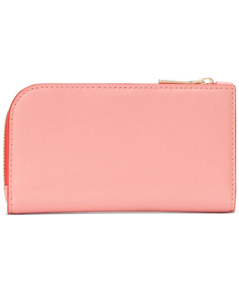 kate spade new york Devin Pop Trim Small Bifold Leather Wallet