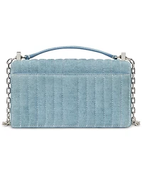 kate spade new york Deco Quilted Denim Mini Leather Crossbody