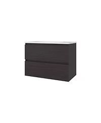 Smoot Floating Vanity with Two Drawers and Sink