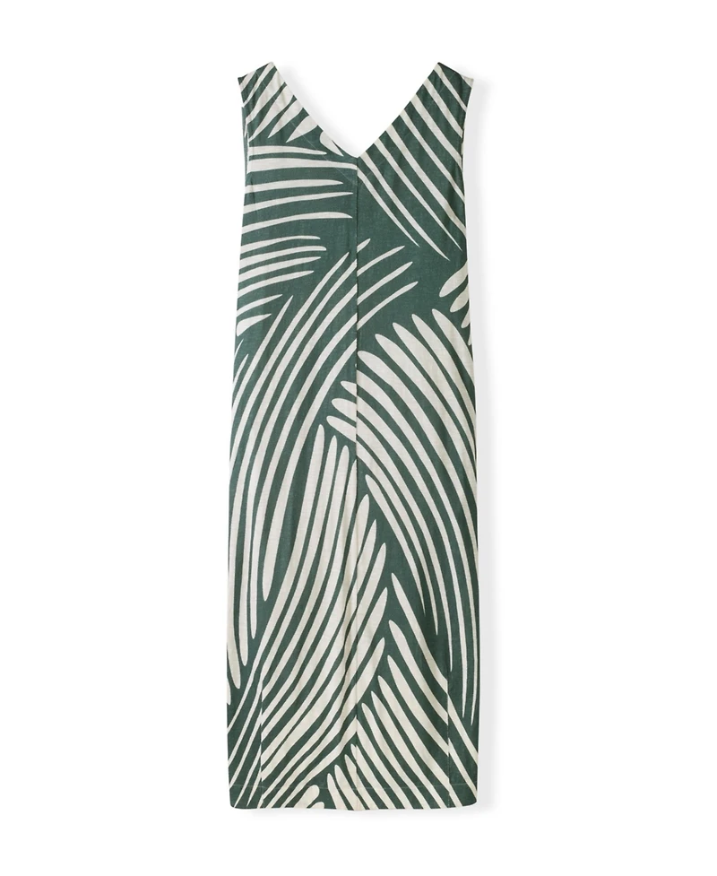 Celtic & Co. Women's Slub Jersey S/L Midi Dress