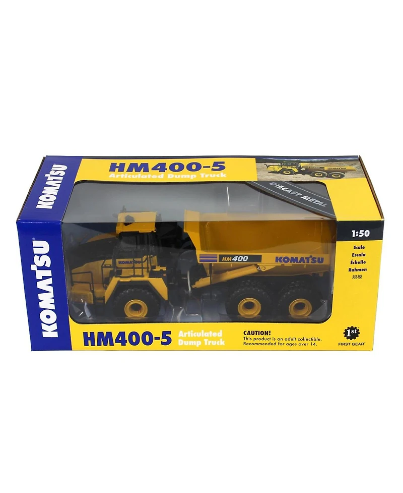 First Gear 1/50 Komatsu HM400-5 Articulated Dump Truck