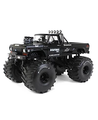Greenlight 1/18 1974 Ford F-250 Ranger Xlt Monster Truck, Bigfoot #1, Black Bandit, 66 inch Tires