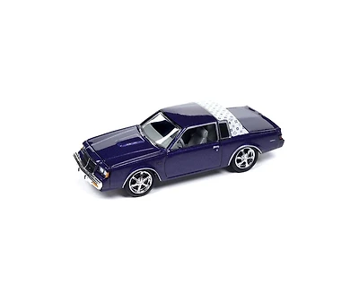 1/64 Johnny Lightning 1987 Buick Regal T-Type Custom, Metallic Purple