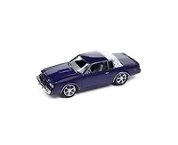 1/64 Johnny Lightning 1987 Buick Regal T-Type Custom, Metallic Purple